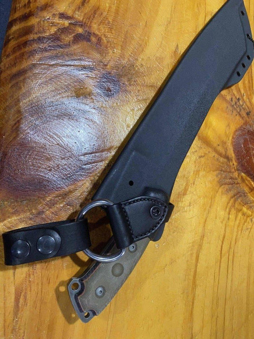 TOPS Knives El Chete with Camo Finish Blade from NORTH RIVER OUTDOORS