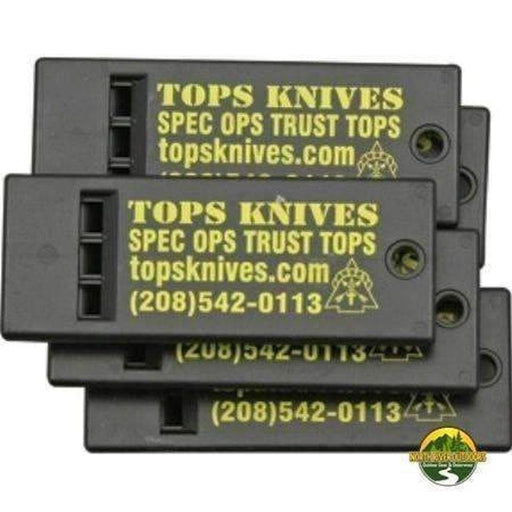 Tops Knives Survival Whistle - 5 Pack from NORTH RIVER OUTDOORS