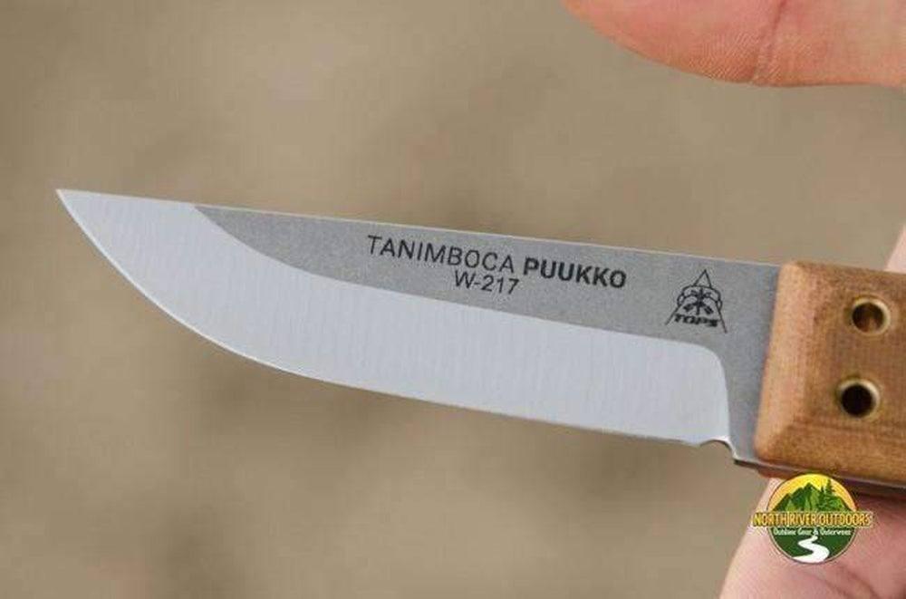 TOPS Tanimboca Puukko Knife from NORTH RIVER OUTDOORS