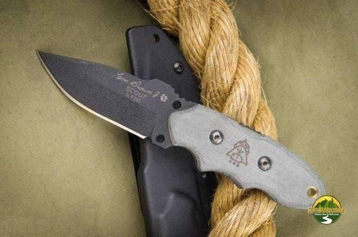 TOPS Tom Brown Tracker Scout Fixed Blade Knife from NORTH RIVER OUTDOORS