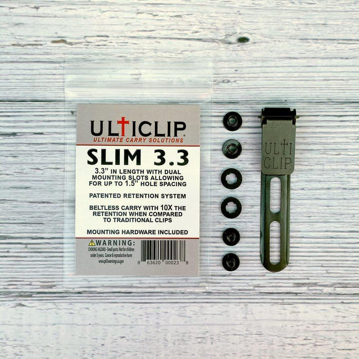Ulticlip Slim 3.3 Knife Holster Clip (USA) - NORTH RIVER OUTDOORS