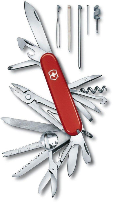 Victorinox Swiss Army SwissChamp Multi-Tool, Red, 3.58" Closed (Old Sku 53501) - 1.6795-X4 - NORTH RIVER OUTDOORS