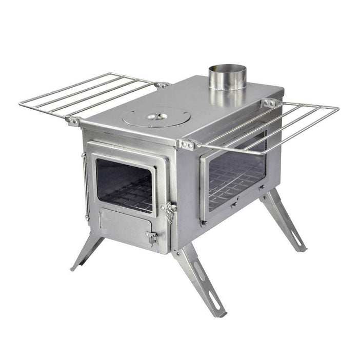 Winnerwell Nomad View Large Tent Stove 1500 Cubic Inch Firebox from NORTH RIVER OUTDOORS