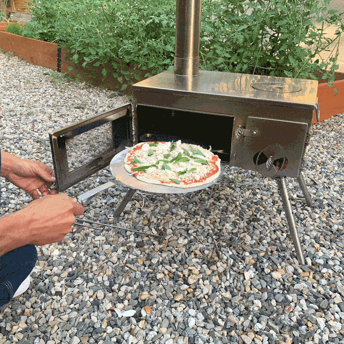 Winnerwell Woodlander Pizza Oven Large Stove from NORTH RIVER OUTDOORS