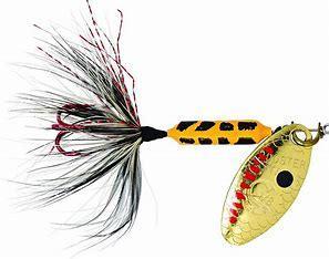 Wordens Rooster Red Hook Tail Lure