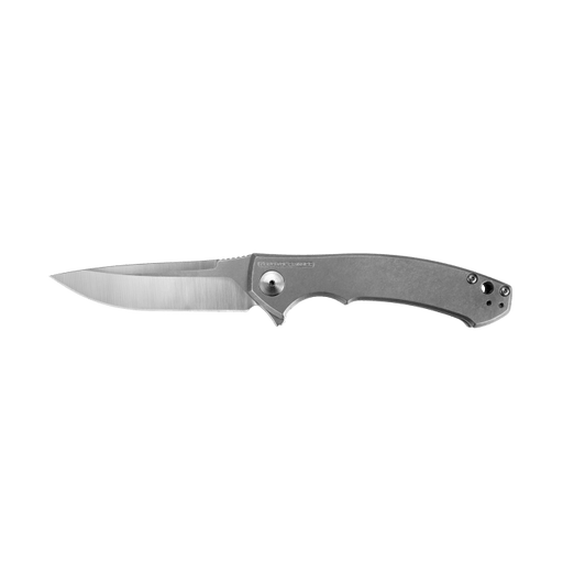 ZT 0450 Sinkevich Flipper 3.25" S35VN Satin Blade, Titanium Handles from NORTH RIVER OUTDOORS
